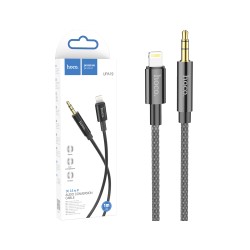 Cable de Audio Hoco UPA25 Transparent Discovery Edition Type-C a 3,5 mm 1 m Negro